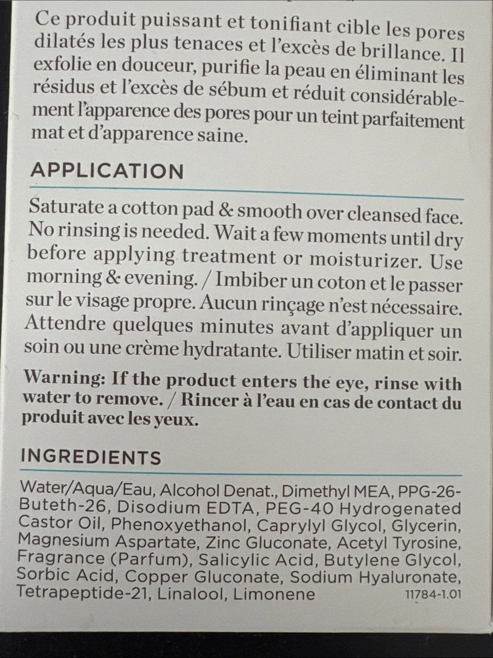 Perricone MD Intensive Pore Minimizing Toner No Rinse Full size 4 oz New in Box